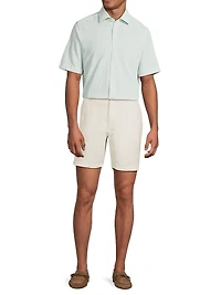 Solid Seersucker Shirt