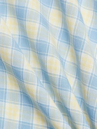 COLLECTION Checked Cotton Button-Front Shirt
