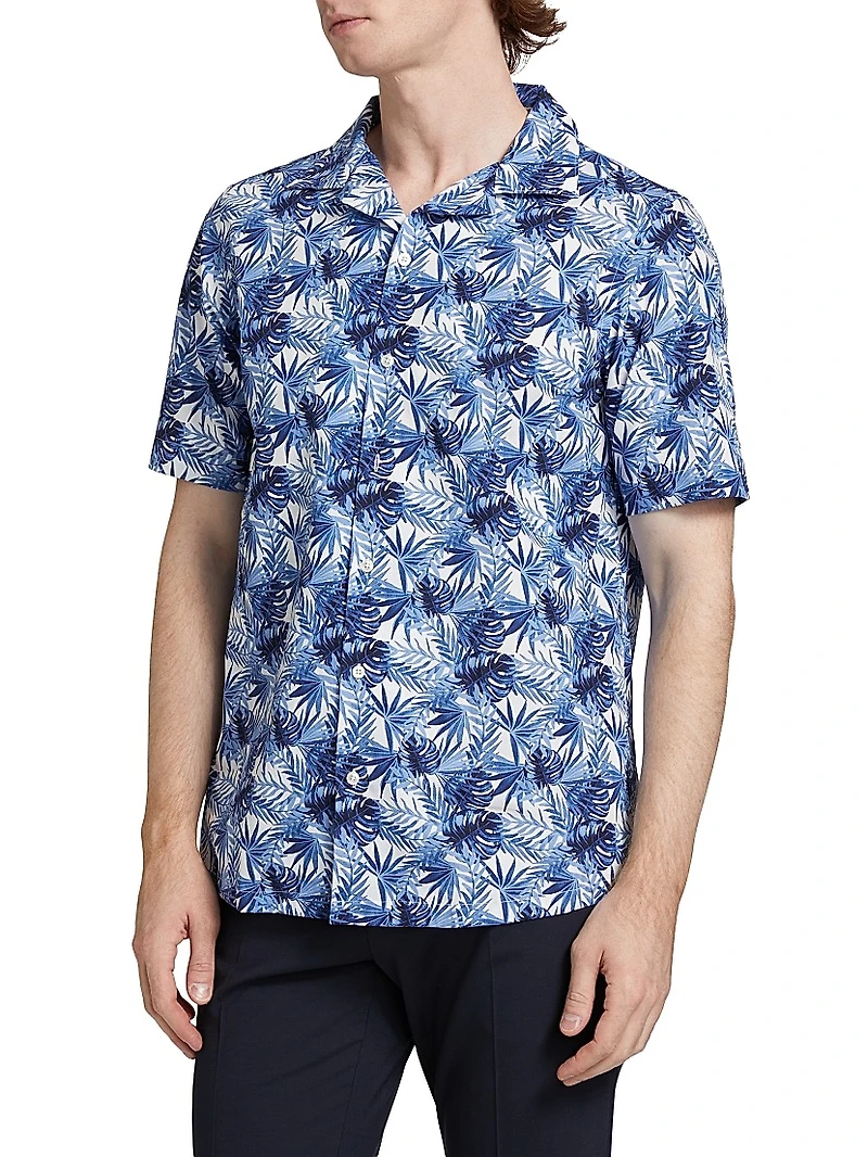 COLLECTION Palm Camp Collar Shirt