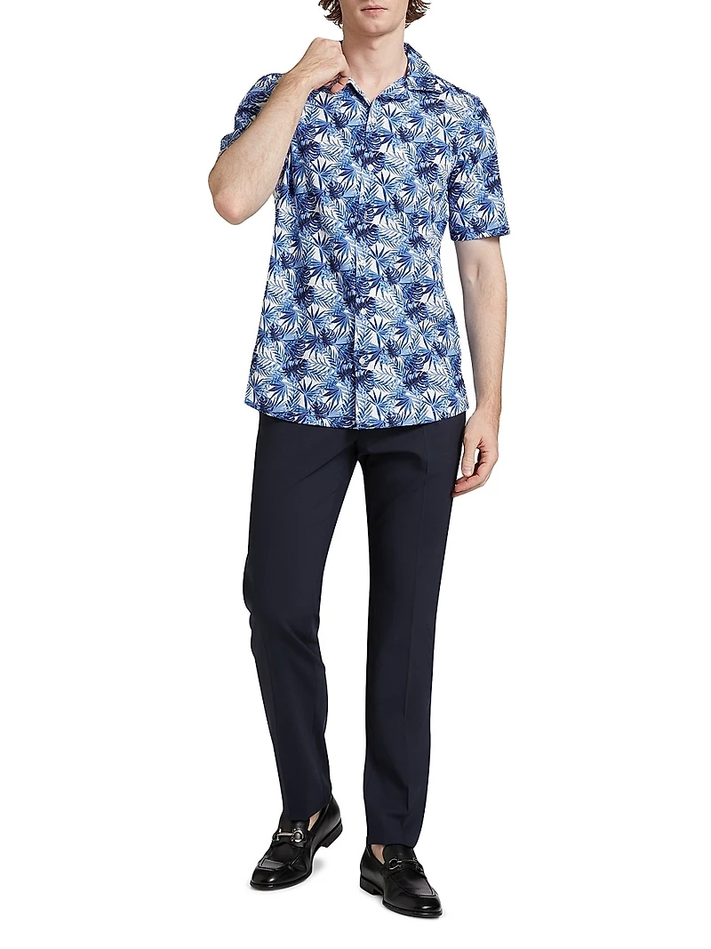 COLLECTION Palm Camp Collar Shirt