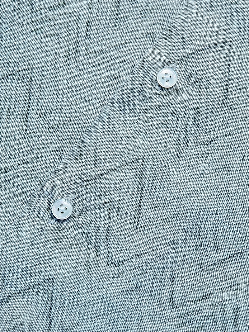 COLLECTION Diagonal Linen Camp Shirt