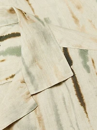 COLLECTION Abstract Linen Camp Shirt