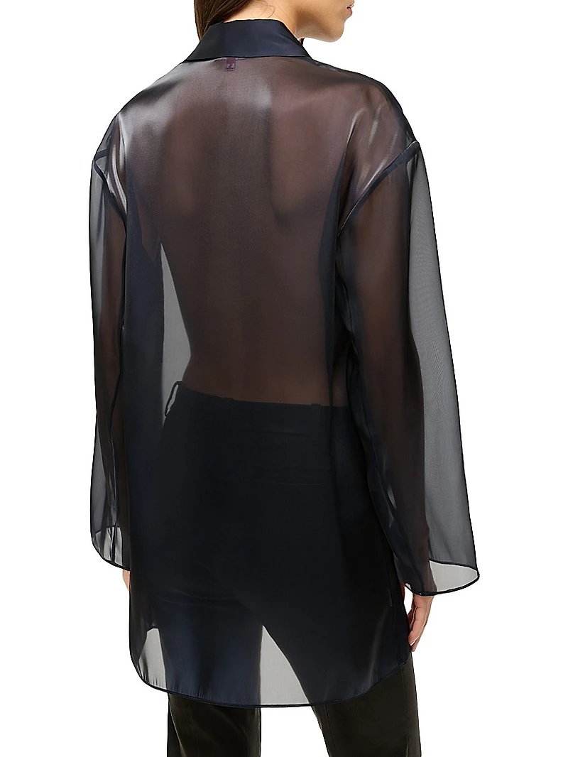 Allen Sheer Oversized Shirt