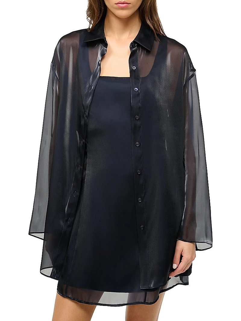 Allen Sheer Oversized Shirt