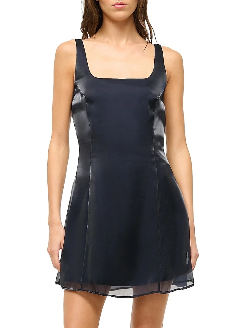 Livingston Overlay Minidress