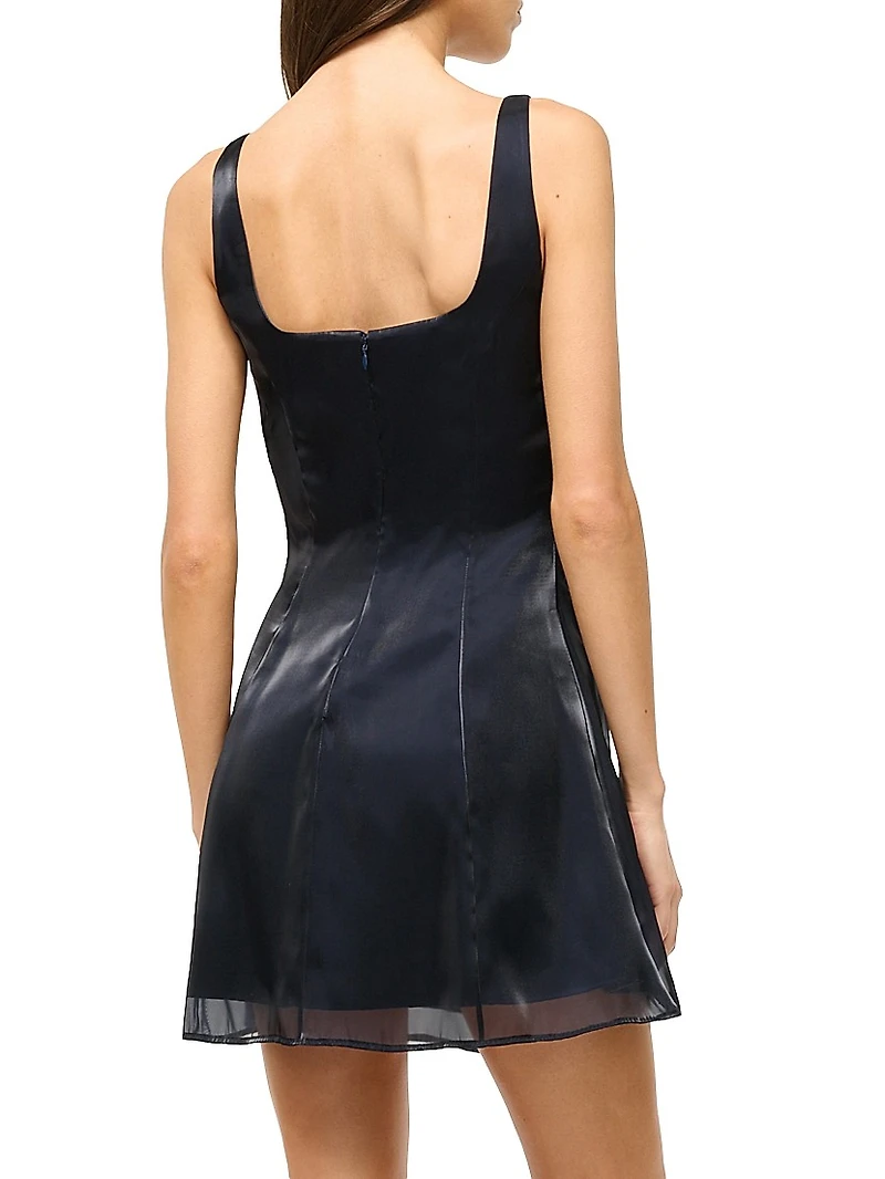 Livingston Overlay Minidress
