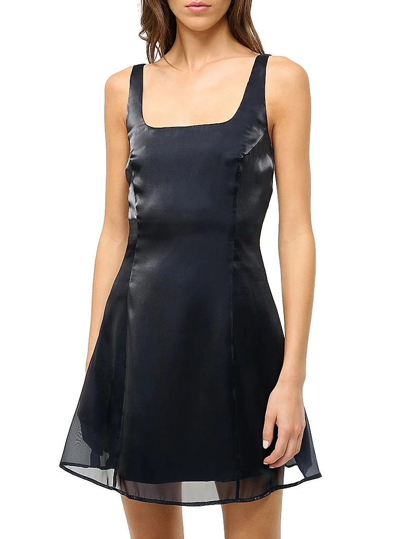 Livingston Overlay Minidress