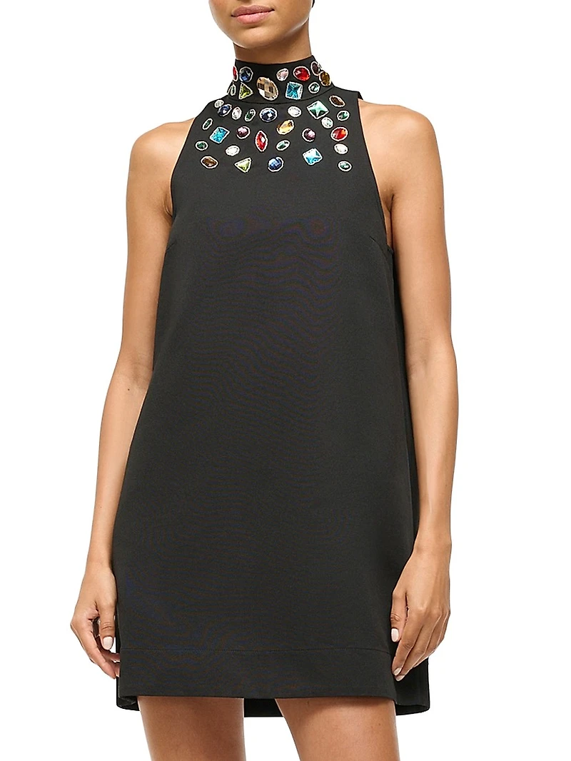 Finn Bejeweled Minidress