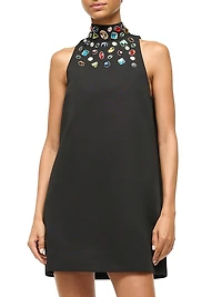 Finn Bejeweled Minidress
