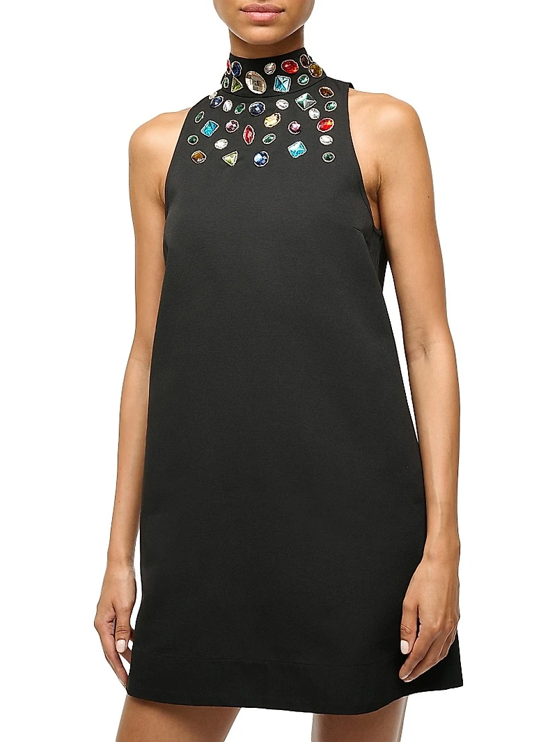 Finn Bejeweled Minidress