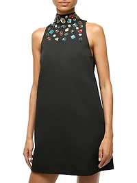 Finn Bejeweled Minidress