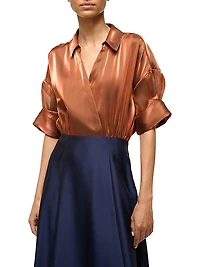 Shubert Two-Tone Maxi Dress