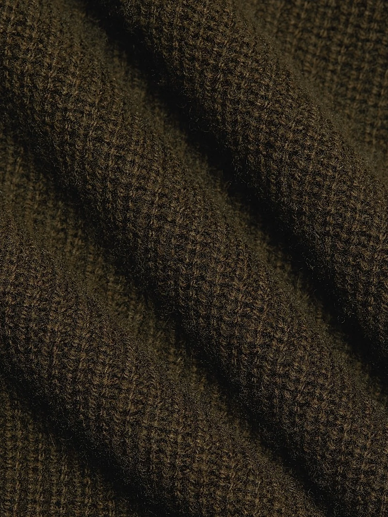 Rib-Knit V-Neck Vest