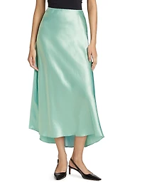 Satin Slip Skirt