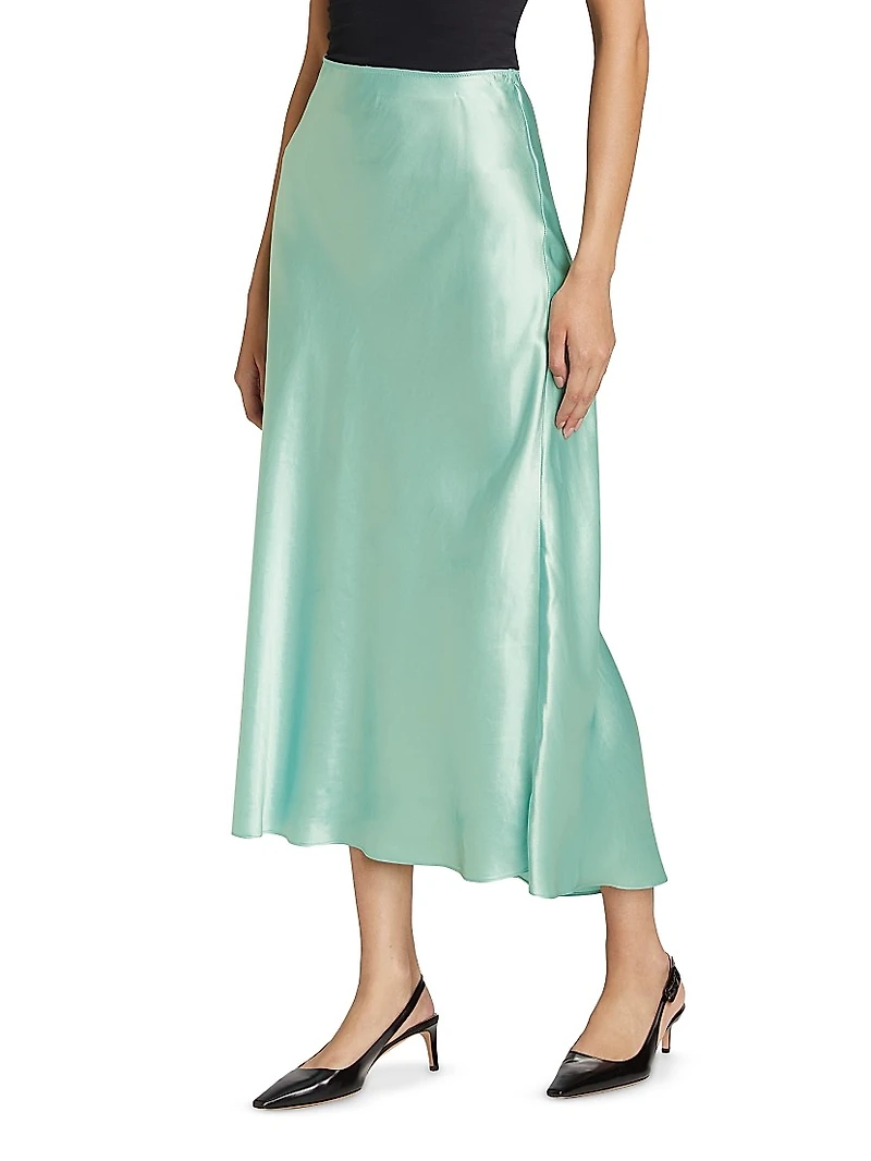 Satin Slip Skirt