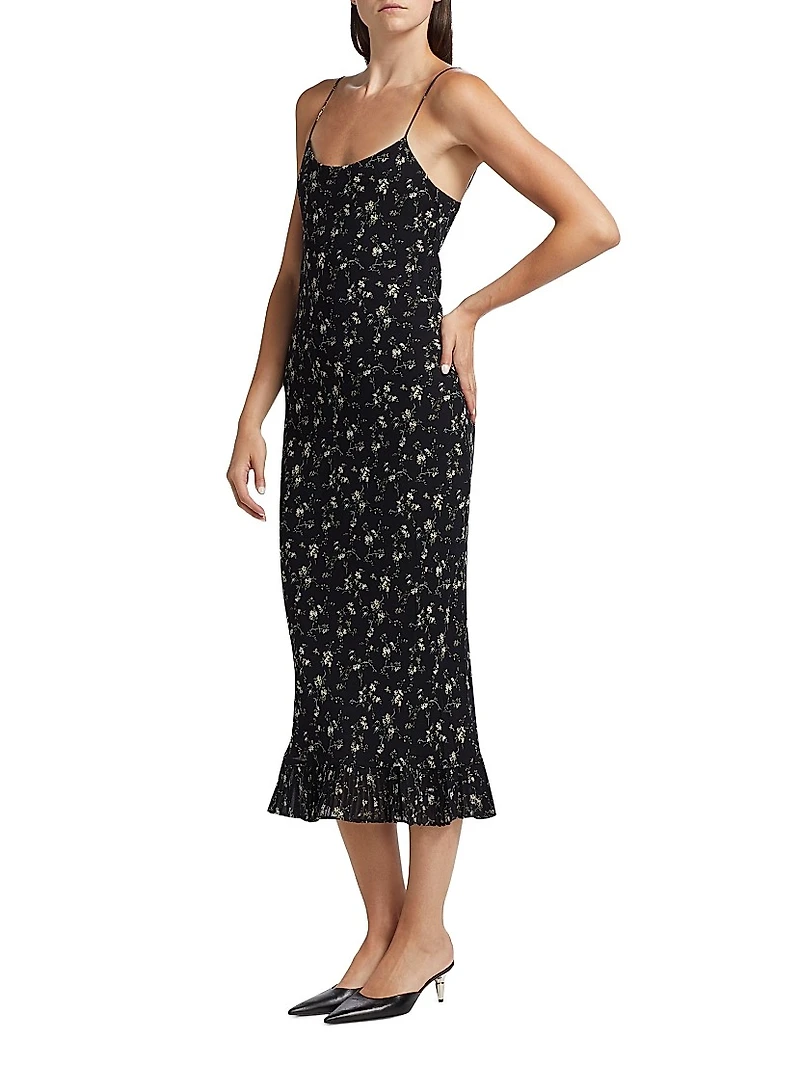 Suki Floral Midi-Dress