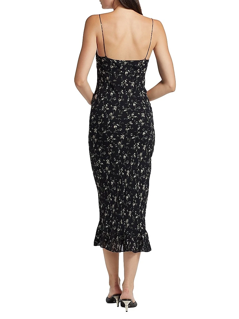 Suki Floral Midi-Dress