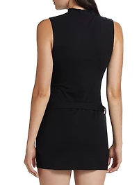 Jemma Belted Knit Minidress