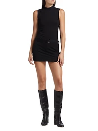 Jemma Belted Knit Minidress