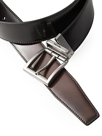 Brushed Leather Belt