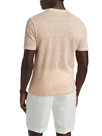 Striped Linen-Cotton T-Shirt