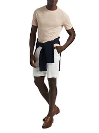 Striped Linen-Cotton T-Shirt