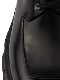 Women's Monolith Brushed Leather Lace-Up Shoes