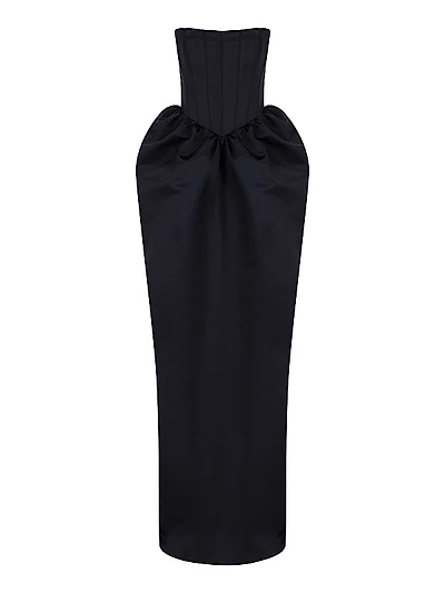 Psydae Silk Corset Gown