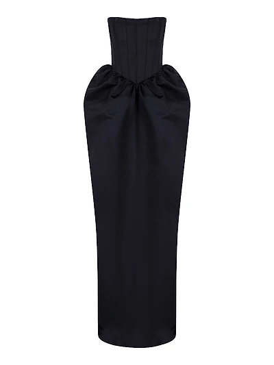 Psydae Silk Corset Gown