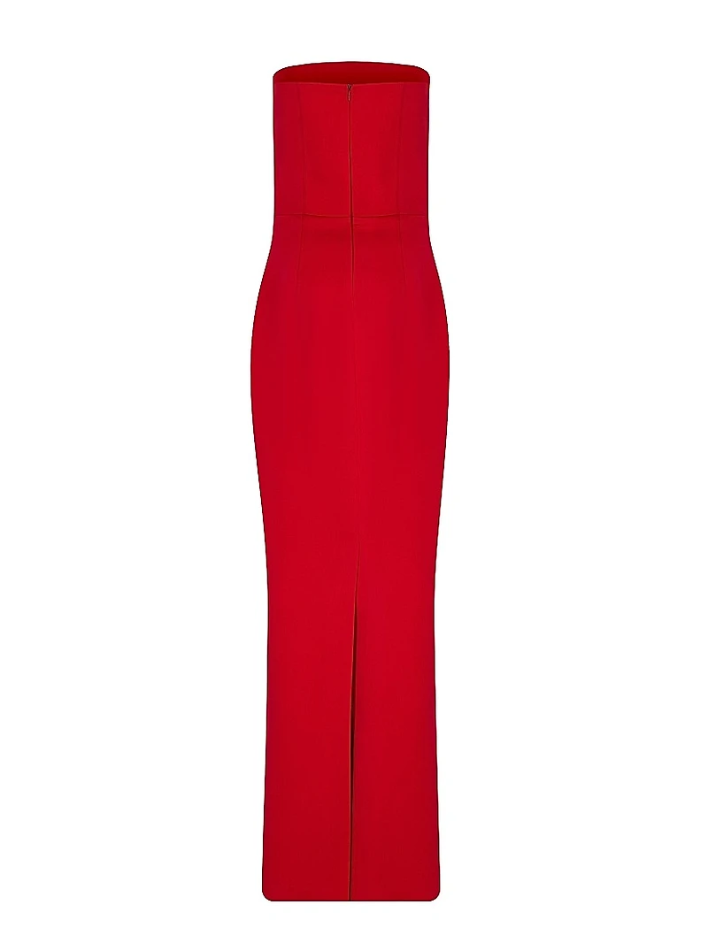 Ambra Satin Column Gown