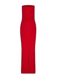 Ambra Satin Column Gown