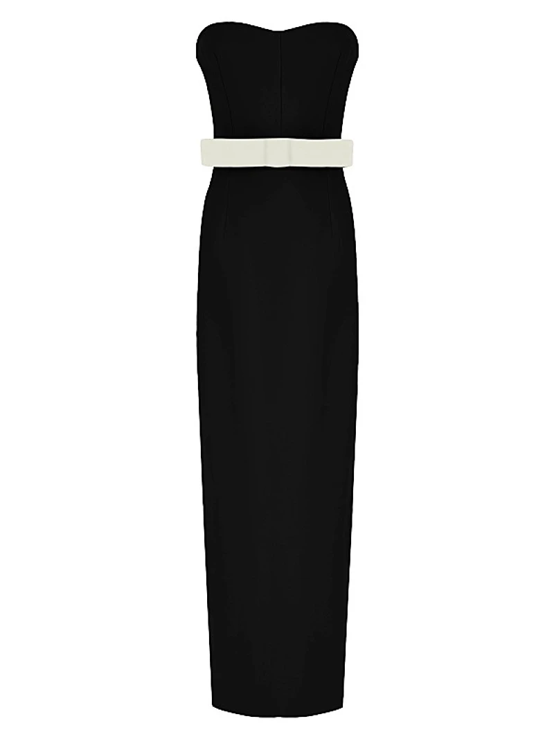 Noele Strapless Column Gown