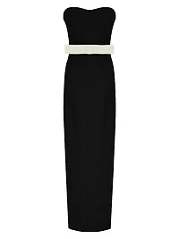 Noele Strapless Column Gown