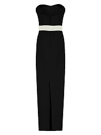 Noele Strapless Column Gown