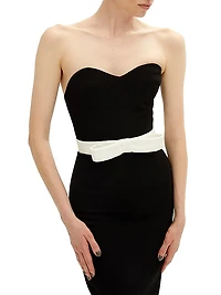 Noele Strapless Column Gown