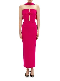 Holly Tailored Column Gown