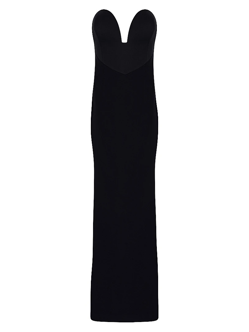 Vera Strapless Column Gown