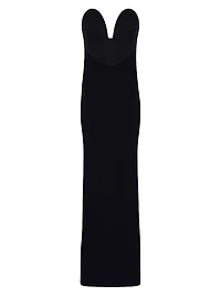 Vera Strapless Column Gown