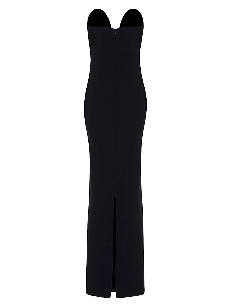 Vera Strapless Column Gown