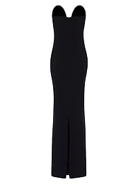 Vera Strapless Column Gown