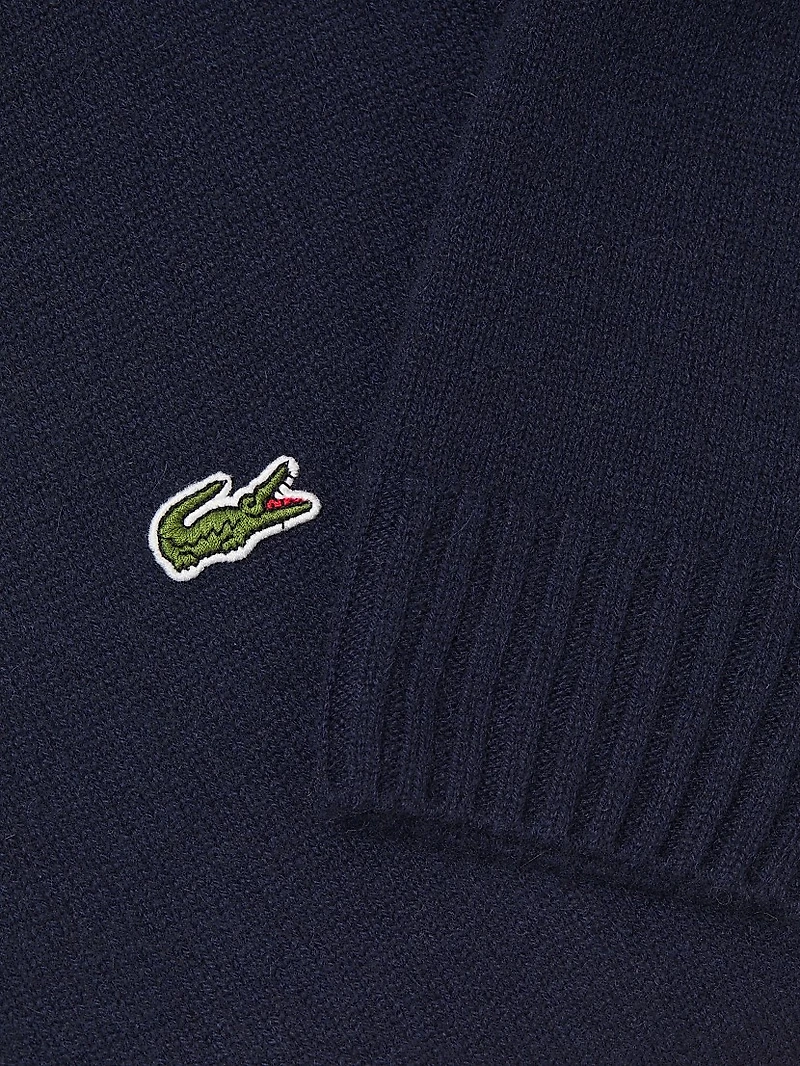 Small Croc Cashmere Mock Turtleneck Sweater