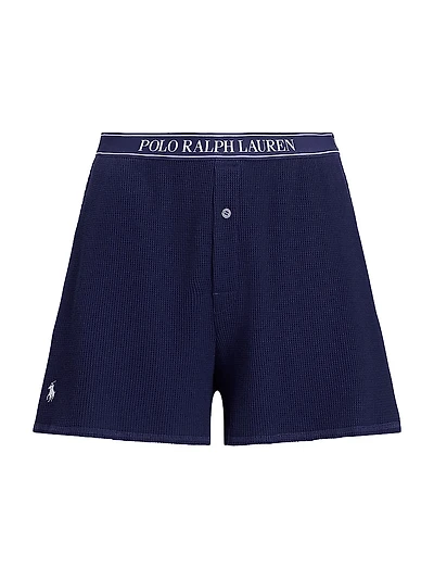 Club Waffle Stretch-Cotton Boxer Shorts