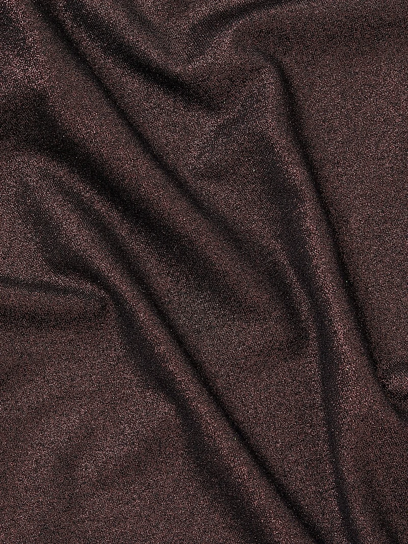 Soft Touch Metallic Turtleneck Sweater