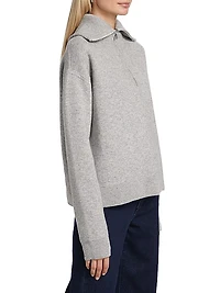 Samuel Reversible Quarter-Zip Pullover Sweater