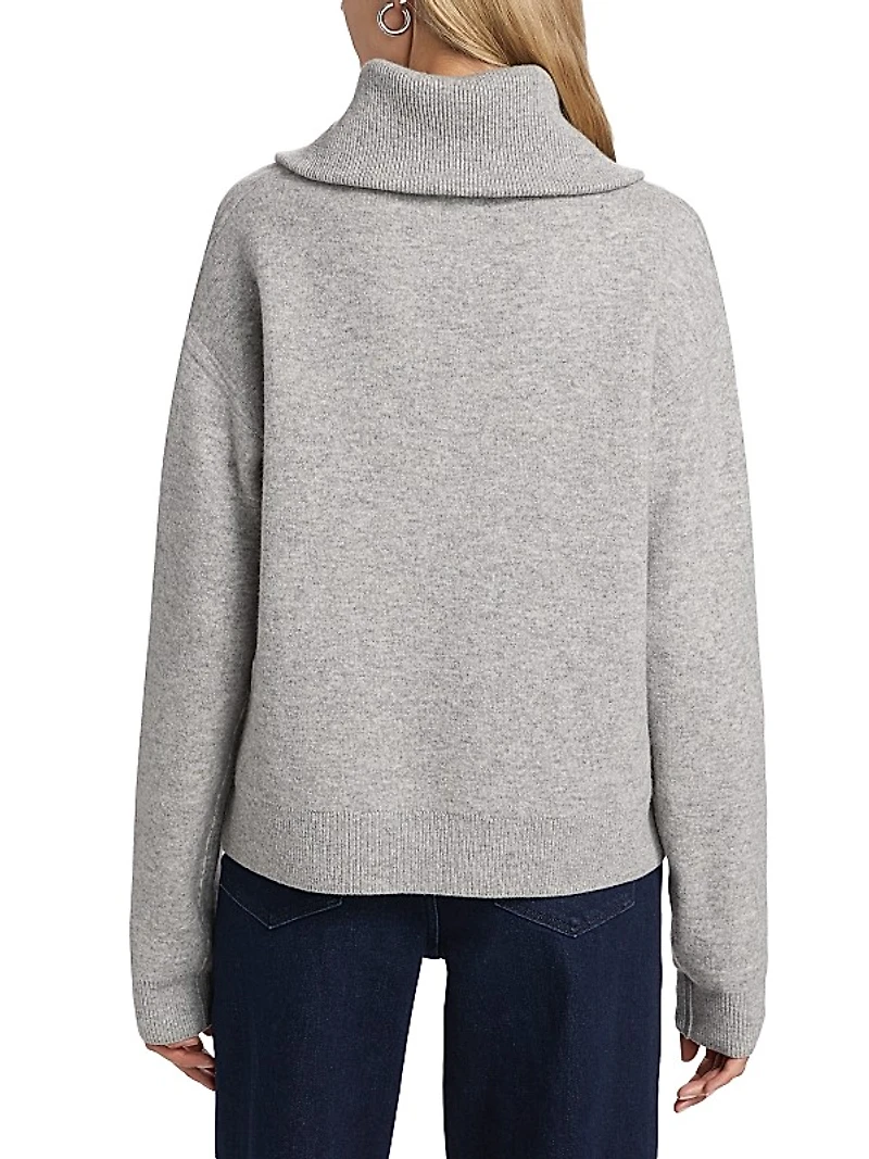 Samuel Reversible Quarter-Zip Pullover Sweater