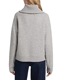 Samuel Reversible Quarter-Zip Pullover Sweater