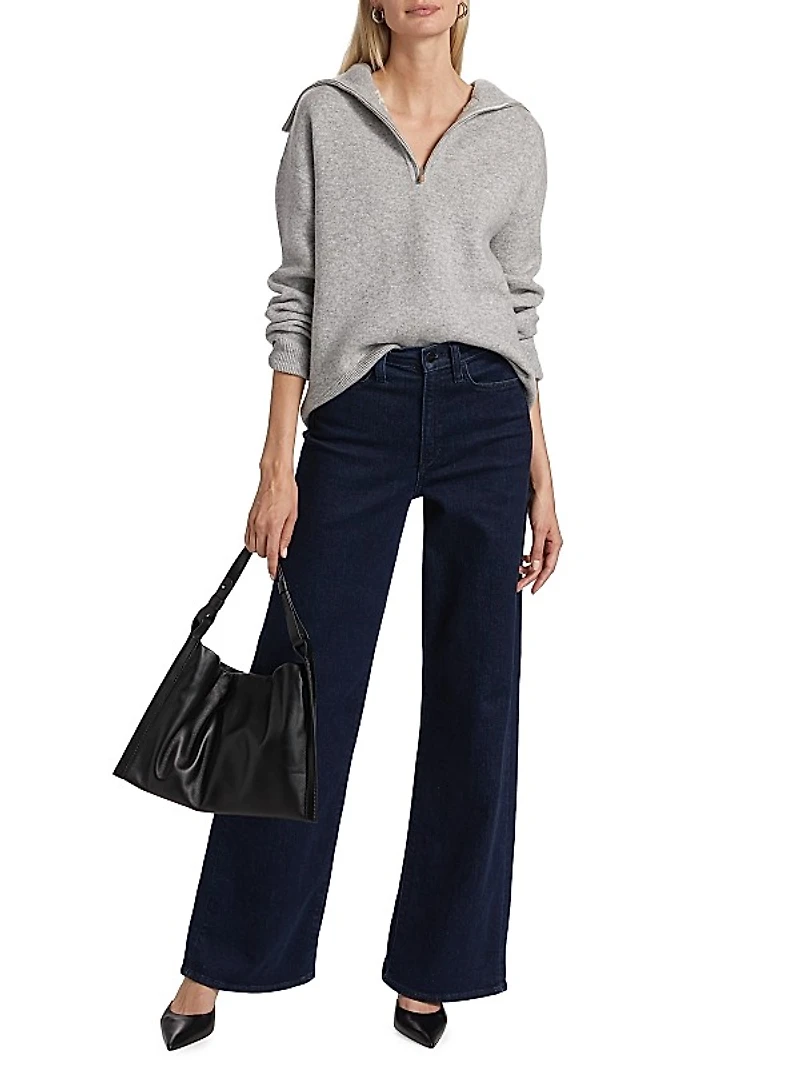 Samuel Reversible Quarter-Zip Pullover Sweater