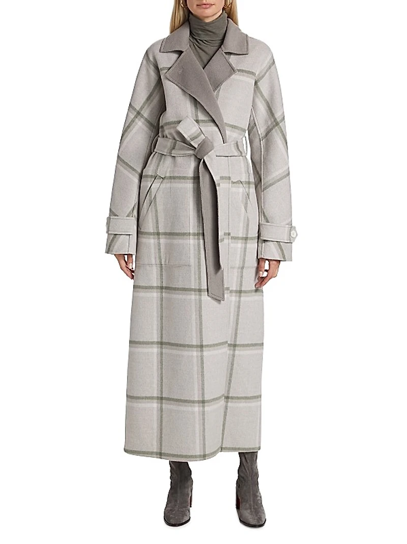 Leone Reversible Double-Face Wool Coat