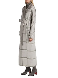 Leone Reversible Double-Face Wool Coat