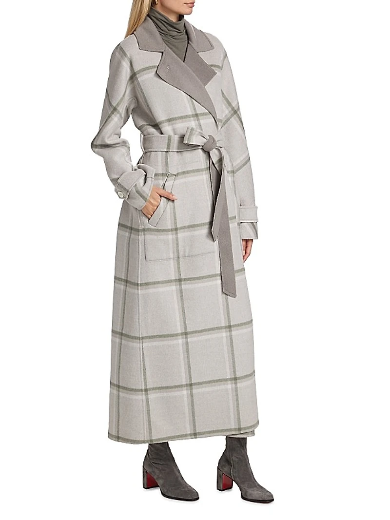 Leone Reversible Double-Face Wool Coat